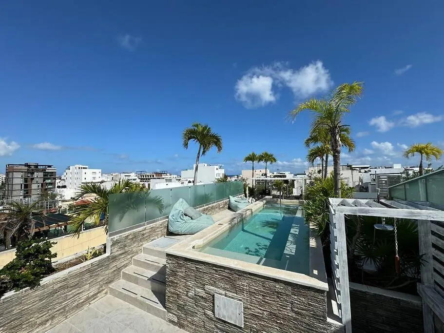 New Apt Near The 5Th Avenue Pool With Ocean View Playa del Carmen Apartment