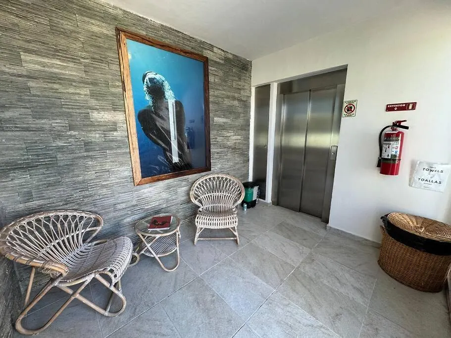 New Apt Near The 5Th Avenue Pool With Ocean View Playa del Carmen Apartment