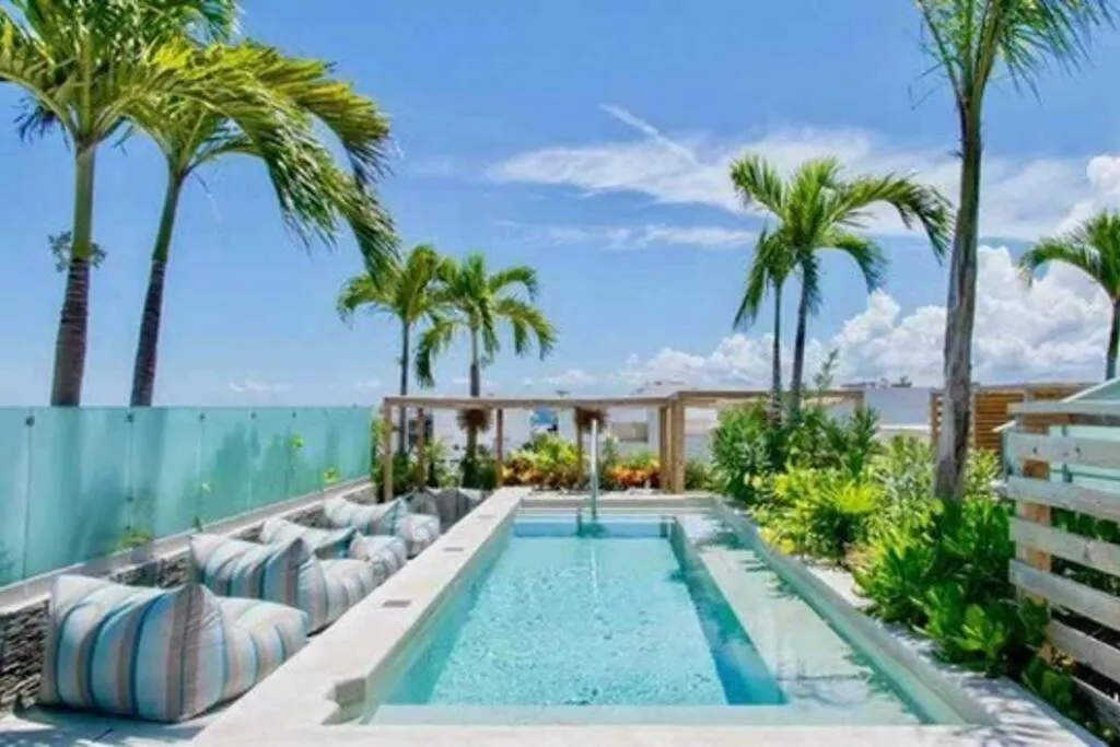 Apartment New Apt Near The 5Th Avenue Pool With Ocean View Playa del Carmen